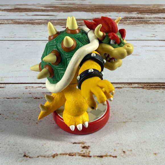 Nintendo Amiibo Bowser Figure Super Mario Series - Picture 5 of 6